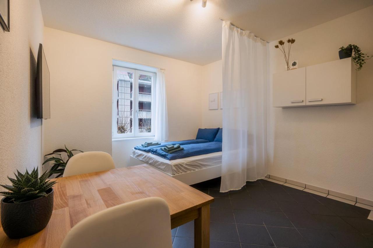 Gemuetliches Studio Im Stadtzentrum Biel Exteriör bild