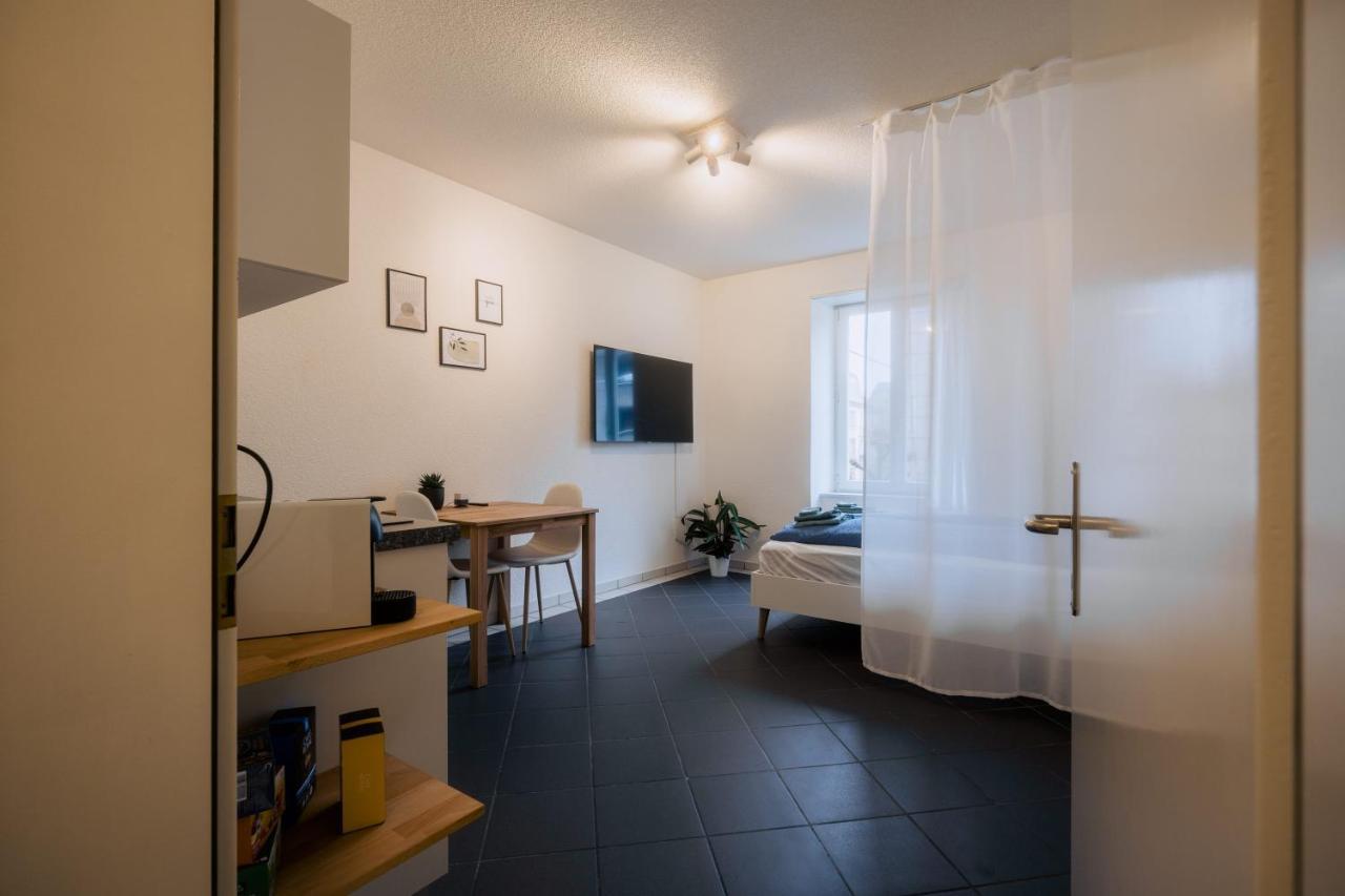 Gemuetliches Studio Im Stadtzentrum Biel Exteriör bild