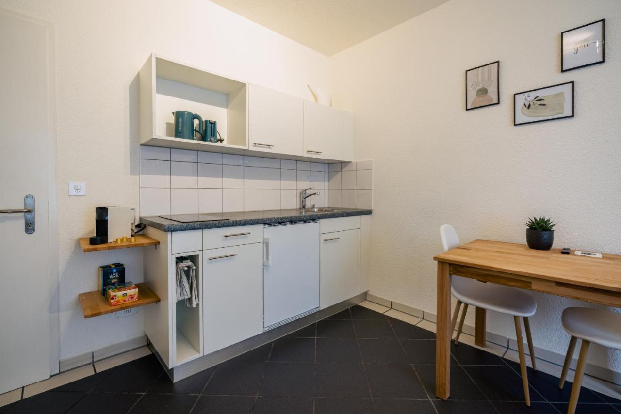 Gemuetliches Studio Im Stadtzentrum Biel Exteriör bild